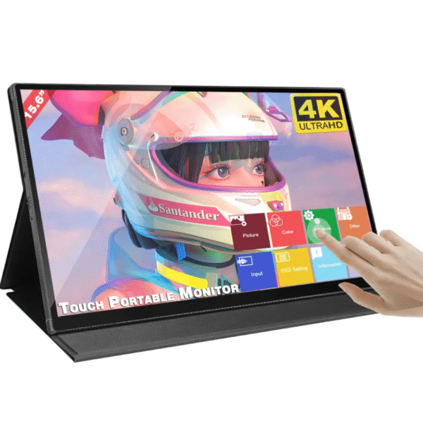 For Computer Inch Full Hd Factory Price 4k High Resolution 15.6 Portable Mini Touch Screen Monitor Screen Gamer Fhd Game Display