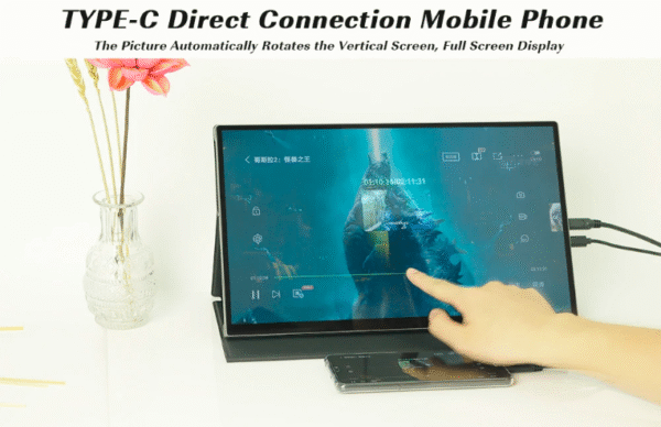 For Computer Inch Full Hd Factory Price 4k High Resolution 15.6 Portable Mini Touch Screen Monitor Screen Gamer Fhd Game Display